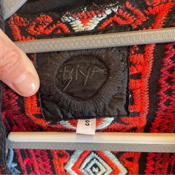 Johnny Was Biya Embroidered Cardigan Tie Back - Picture 2 of 9